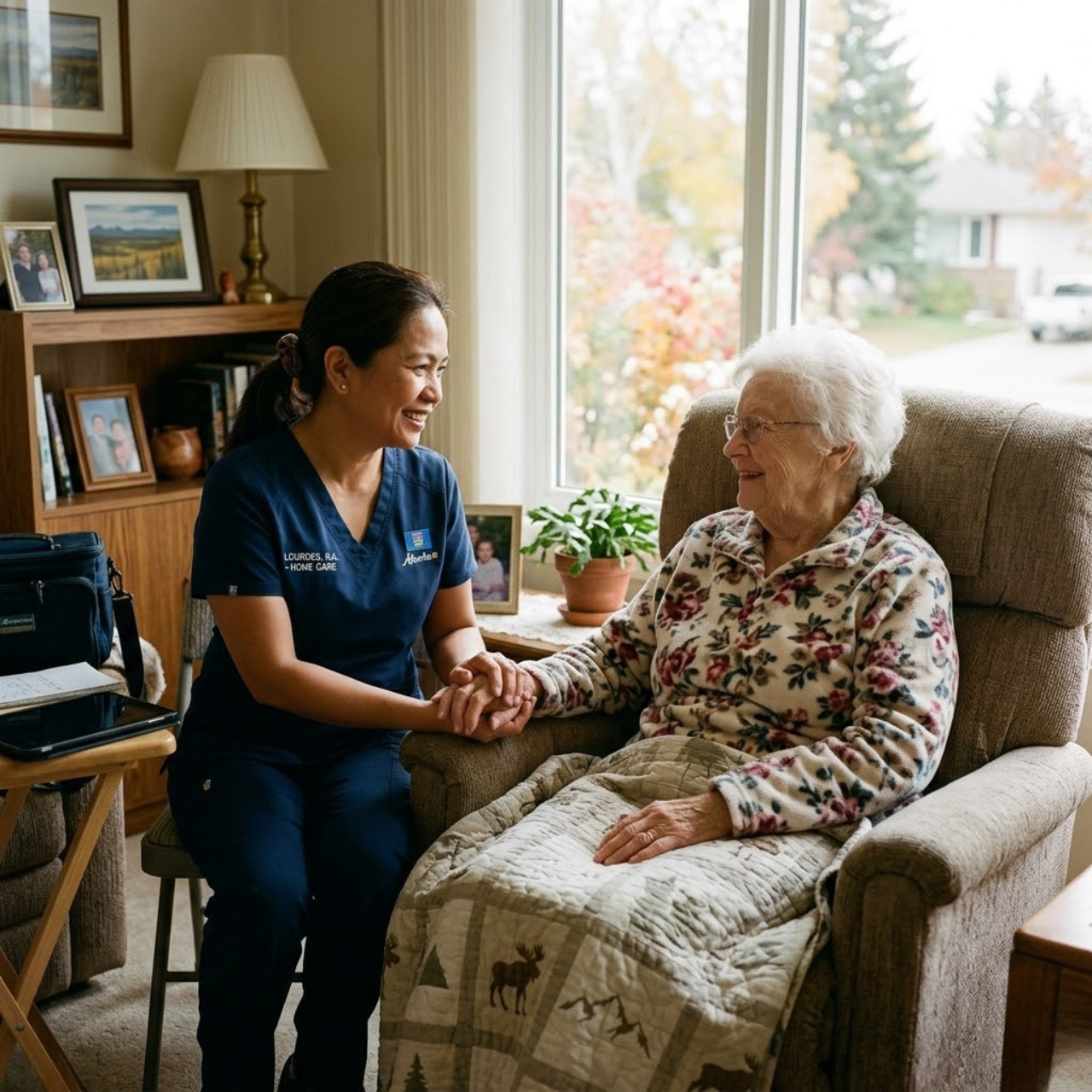Nurses in consultation